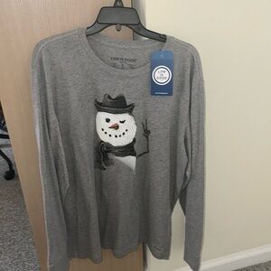 LIFE IS GOOD crusher long sleeve t-shirt